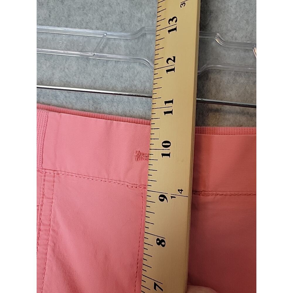 Chico's Pink Mid Rise Capri Pants Women's .5 US 6 Cotton Stretch Pockets - Picture 9 of 12